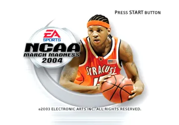 NCAA March Madness 2004 screen shot title